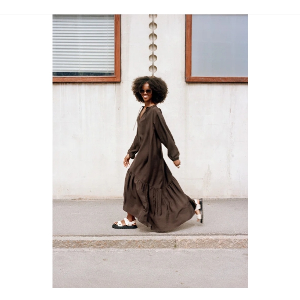 & Other Stories Voluminous Maxi Dress